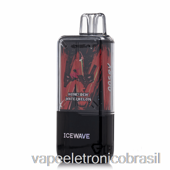 Vape Recarregável Icewave X8500 Melancia Descartável